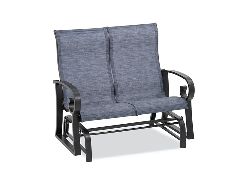 Solstice Nhôm Patio Sling Loveseat Tàu lượn