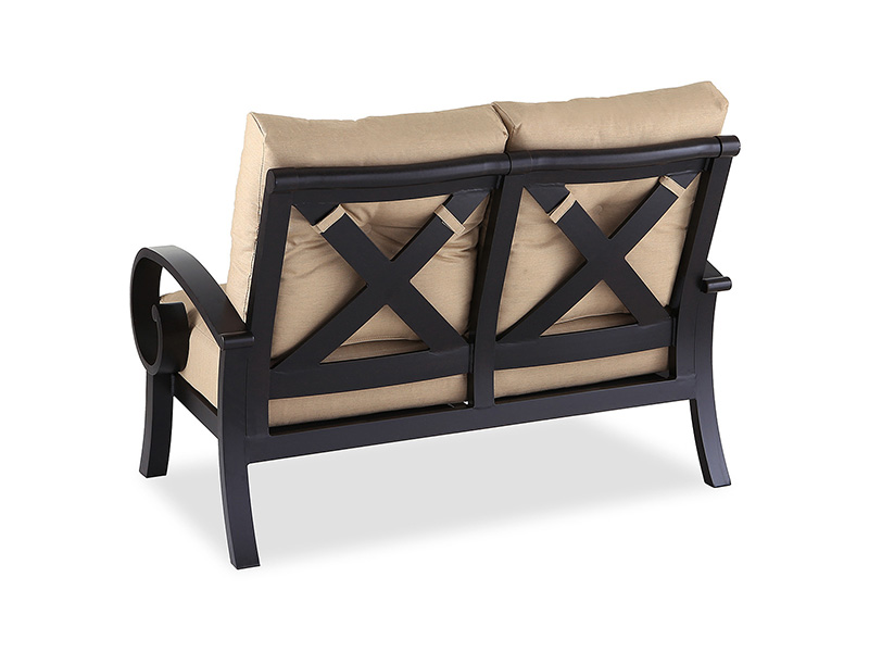 Nhôm đồng niên đại Solstice có đệm Sân hiên Loveseat