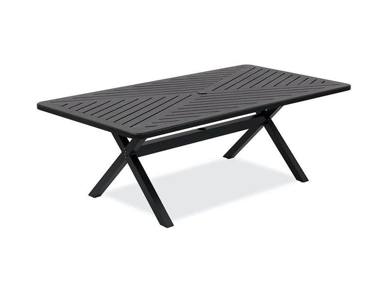 Sân nhôm đồng Solstice Aged 84X44 in. Bàn ăn